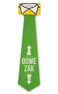 Feestelijke stropdas Ouwe zak € 3,95