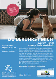 DOGTALKING SUSANNE LAST SOMMERTOUR VORTRAG Lauta - Du berührst mich.