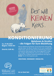 DOGTALKING SUSANNE LAST SOMMERTOUR VORTRAG Starnberg - Der will KEINEN Keks.