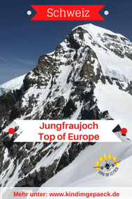 Jungfraujoch mit Kind