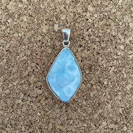 580 pendentif larimar argent boutique en ligne alain rivera a rochefort