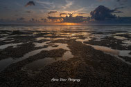 Zonsondergang Waddenzee