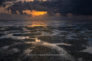 Zonsondergang Waddenzee Friesland