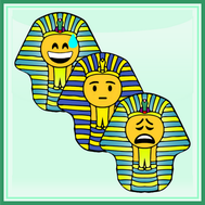 émoticône pharaon