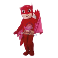 Mascotte Gufetta PJ Mask festa bambine Roma