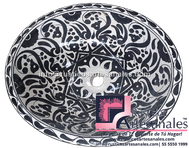 <img src="Ovalín Tendencia Ovalado Milagros Claro-Obscuro.jpg" alt=" Ovalín Tendencia Ovalado decorado mexicano Milagros Claro-Obscuro pintado a mano para sobre Poner hecho en México 100% a mano" />