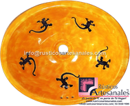 <img src="Ovalín Especial Ovalado Lagartija Azul Fondo Mostaza Deslavado.jpg" alt=" Ovalín Especial Ovalado decorado mexicano Lagartija Azul Fondo Mostaza Deslavado pintado a mano para sobre Poner hecho en México 100% a mano" />