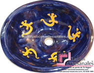 <img src="Ovalín Especial Ovalado Azul.jpg" alt=" Ovalín Especial Ovalado decorado mexicano Azul Mexicano pintado a mano para sobre Poner hecho en México 100% a mano" />