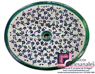 <img src="Ovalín Elaborado Ovalado Violets Azul III.jpg" alt=" Ovalín Elaborado Ovalado decorado mexicano Violets Azul III pintado a mano para sobre Poner hecho en México 100% a mano" />