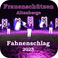 Frauenschützen Altenberge Fahnenschlag 2025 NKO
