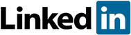 der Schriftzug von Linkedin