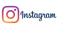 das logo von instagram inkl. dem kleinen Kamera Symbol auf der linken Seite vor dem I