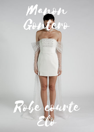 Manon Gontero - Collection 2026 - Modèle : Robe courte ELO - Crédit photo : Laure Stefanini