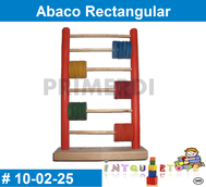 Abaco Rectangular MATERIAL DIDACTICO MADERA INTQUIETOYS PRIMERDI