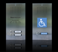 NeoIntercom Individual lettering
