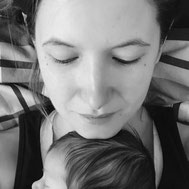Mama und Sohn