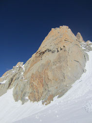 Face sud de l'aiguille du Midi : Chamonix Mont Blanc