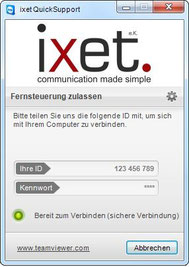 ixet Fernwartungssoftware