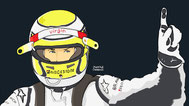 Jenson Button by Muneta & Cerracín