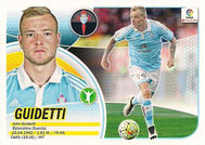 CROMO DE FÚTBOL - ESPAÑA - CAMPEONATO NACIONAL DE LIGA - 2.016/2.017 (EDICIONES ESTE - PANINI) GUIDETTI - R.C. CELTA DE VIGO - Nº 14A (NUEVO) 0,25€.