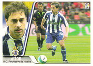 CROMO DE FÚTBOL - ESPAÑA - CAMPEONATO NACIONAL DE LIGA - 2.007/2.008 - AITOR - R.C. RECREATIVO DE HUELVA - Nº 136 (EDICIONES ESTADIO) (NUEVO) 0,50€.