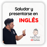 Saludar y presentarse en inglés.