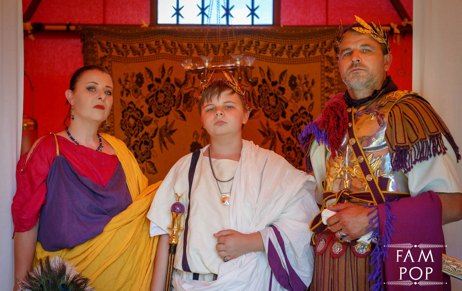 Germanicus und seine Frau Agrippina Familia Poppaea eine römische