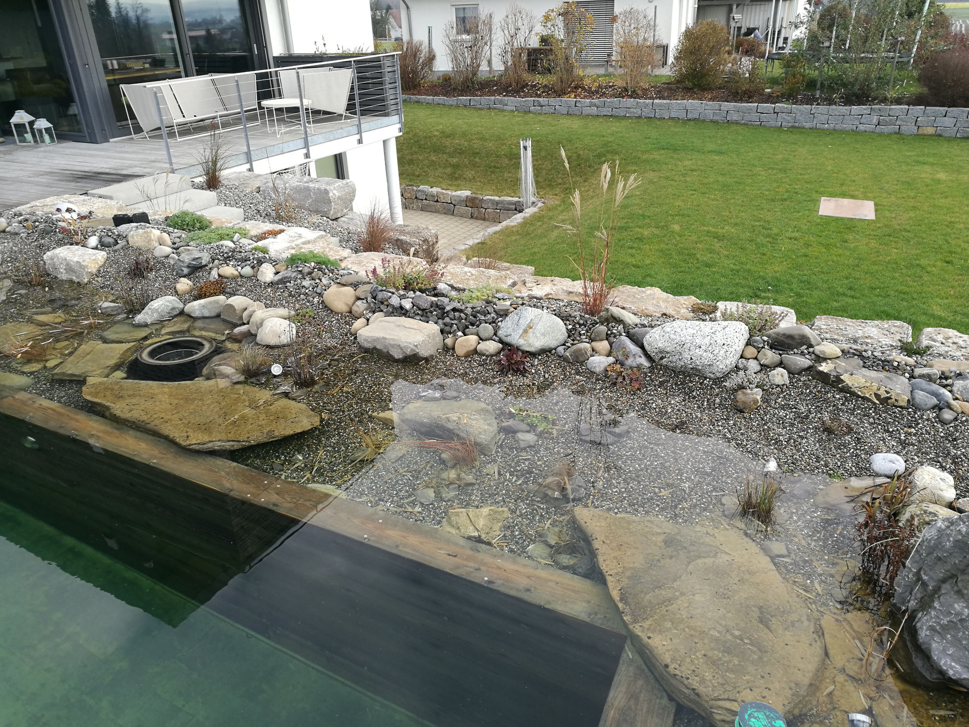 Schwimmteich Gartengestaltung und Garten und Landschaftsbau
