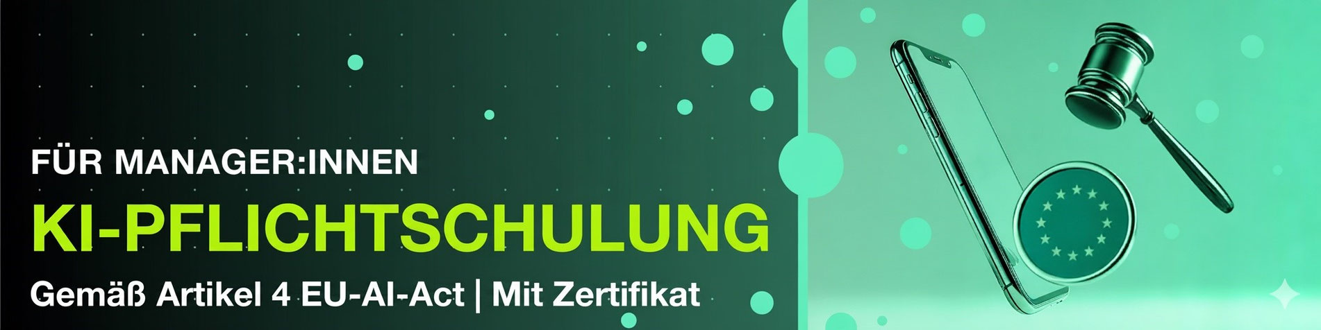 KI-Pflichtschulung - Webinar mit Zertifikat
