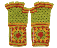 Mitones, guantes y pantuflas tejidos a crochet!