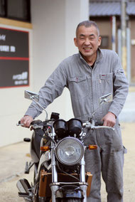 バイク工房岩月代表　岩月厚司