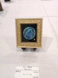 翡翠玉 テンペラ・箔 直径51㎜　90,200円（税込）
