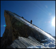 Traversée de la 4ème dent des Arêtes de la Meije.