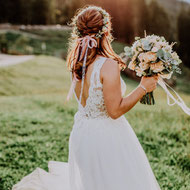Hochzeitskonzept Besprechung Dekoration – Brautpaar Beratung