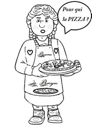 For whom pizza?
