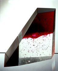 Solarcell | kiln cast, polished glass | 15 x 14 x 6 cm | 2002 | ●