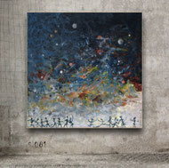 art,tableau,personnages,dance,espace,planète,cosmos,inspiration,exploration