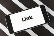 Ein "Link-Symbol" auf einem Smartphone.
