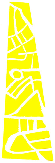 linoleum originale di Roberto Dossi (misura 197x65 mm)