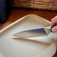 Schneiden erlaubt auf der Stoneware von Pampered Chef®, Tines Ofengenuss