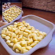 Mindestbelegung der Stoneware von Pampered Chef® zu zwei Drittel, gleichmäßig verteilt, Tines Ofengenuss