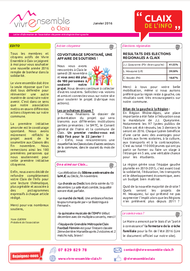 Claix de l'Info Janvier 2016