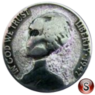 Alien coin 1947