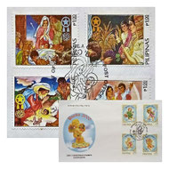 Philippine First Day Covers about Christmas