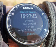 zuständig für das Tracking: Garmin Forerunner 235