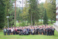Gruppenbild der europäischen Waldpädagog*innen