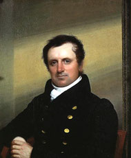 JARVIS, JOHN WESLEY. PORTRAIT OF JAMES FENIMORE COOPER