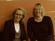 Dr. Sabine Reichelt-Nauseef und Judith Andresen