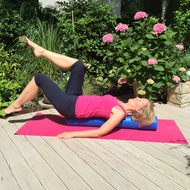 Pilates Übung Femur Arcs