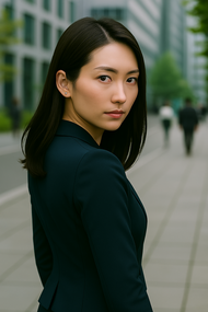 悪質商法に毅然と立ち向かう女性